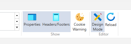 Picture showing the Reload Button. 